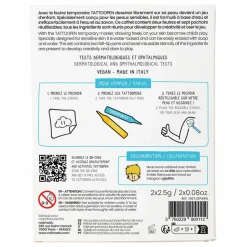 Sale Nailmatic Kids Coffret duo Tattoopen & Pochoir Réutilisable Paris x JO LITTLE Non teinté