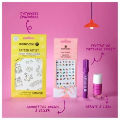 Enfant Nailmatic Kids Coffrets|Coffrets|Coffret Funny Artist