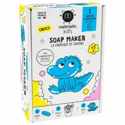 Nailmatic Kids Coffret La Fabrique de savons Croco - 1 savon | Bleu