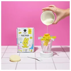 Nailmatic Kids Coffret La Fabrique de savons Bunny - 1 savon | Jaune Sale