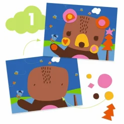 Djeco Loisirs Créatifs|Coffret multi-activités Souris et ses amis