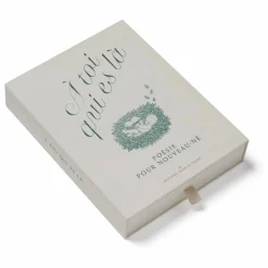 Sale Charlie Crane Coffret Recueil de Poésie | Ecru