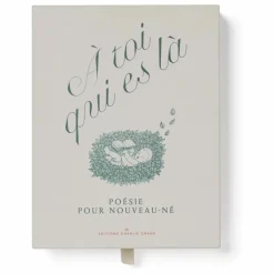 Sale Charlie Crane Coffret Recueil de Poésie | Ecru