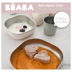 Béaba Coffret repas en inox |