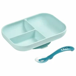 Béaba Coffret repas en silicone | Bleu New
