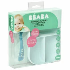 Béaba Coffret repas en silicone | Bleu New