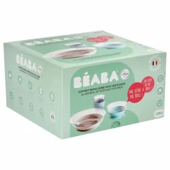 Béaba Premiers Repas|Puériculture|Coffret repas en verre - 3 pièces |