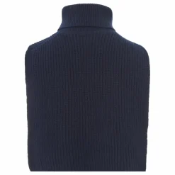 Forte Forte Col Laine Vierge | Bleu nuit