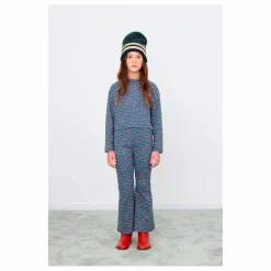 Tinycottons Col Roulé Crop Côtelé Pommes Coton Bio | Bleu marine Online