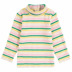 Bobo Choses Col Roulé Côtelé Rayé | Ecru Online