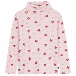 Petit Bateau Col roulé Fleuri Pointelle Coton Bio | Rose pâle Online