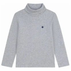 Discount Petit Bateau Col Roulé Logo | Gris chiné