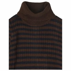 Enfant FUB T-Shirts, Chemises|Blouses, T-Shirts|Col Roulé Rayé Laine de Mérinos |