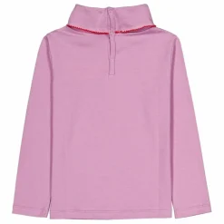 Discount Hello Simone Col Roulé Twiggy Uni Coton Bio | Rose