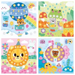 Sale Janod Collage Strass - x Hachette Multicolore