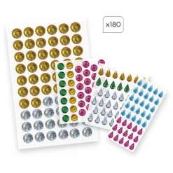 Sale Janod Collage Strass - x Hachette Multicolore