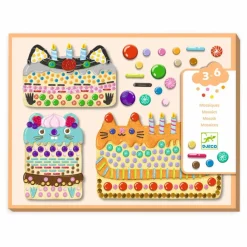 Djeco Collages Cakes et Bombecs Multicolore Online