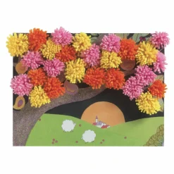 Djeco Collages des petits Explosion de pompons