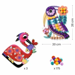 Best Djeco Collages Panachés Multicolore