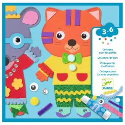 Djeco Collages Petits Choux Multicolore Best