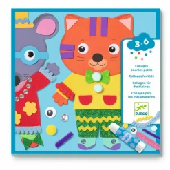 Djeco Collages Petits Choux Multicolore Best