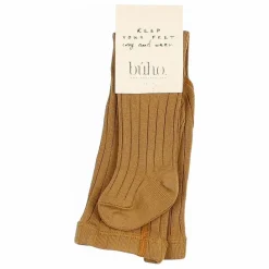 Búho Collant Côtelé Bébé | Ocre Outlet