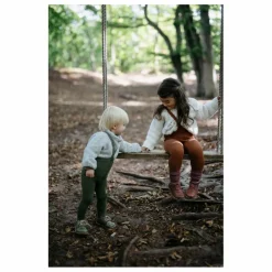 Clearance Silly Silas Collants à Bretelles Coton Bio | Vert