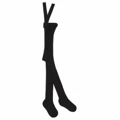 New Silly Silas Collants à Bretelles Coton Bio | Noir