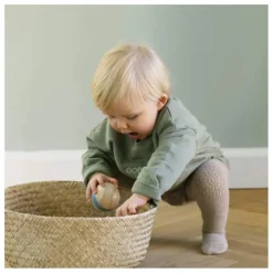 GOBABYGO Collants Antidérapants | Beige Online