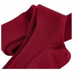 Petit Bateau Collants Epais Unis | Bordeaux Hot