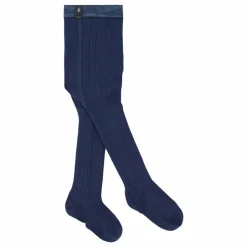 Collégien Collants Louise | Bleu marine Hot