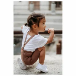 Sale Silly Silas Collants Shorty Coton Bio | Marron