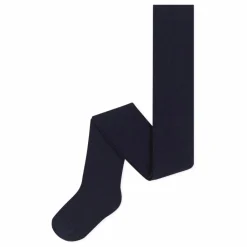 Petit Bateau Collants Unis | Bleu marine Discount