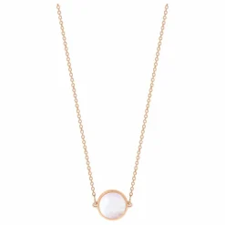 Ginette NY Collier Disc Mini Ever | Nacre Rose Hot