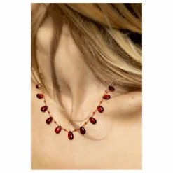 Femme Ivarene Collier Elston Drops & Beads |