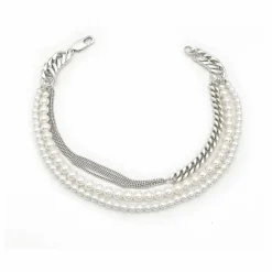 Perrine Taverniti Collier Rossini Perles | Argenté Outlet
