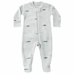 Quincy Mae Combinaison à Pieds Narvals Coton Bio |