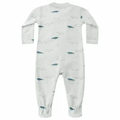Quincy Mae Combinaison à Pieds Narvals Coton Bio |