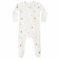 Quincy Mae Combinaison à Pieds Winter Wonderland | Ecru Clearance