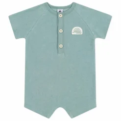Petit Bateau Bodies, Combinaisons|Premières Tenues|Combinaison Bea Coton Bio |