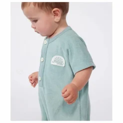 Petit Bateau Bodies, Combinaisons|Premières Tenues|Combinaison Bea Coton Bio |