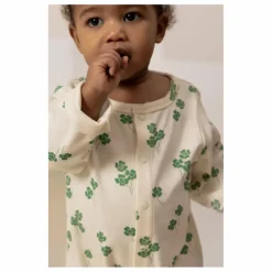 Studio Bohème Combinaison Ben Trèfles Coton Bio | Ecru Best