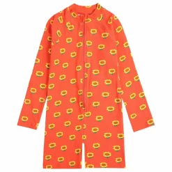 Bobo Choses Combinaison de Bain Tournesol Fibres Recyclées | Rouge Outlet