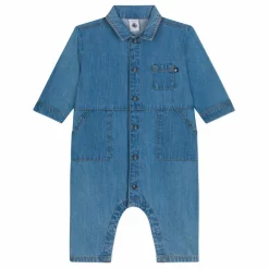 Discount Petit Bateau Combinaison Matin Denim | Bleu jean