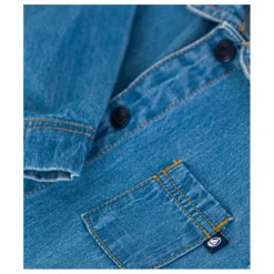 Discount Petit Bateau Combinaison Matin Denim | Bleu jean