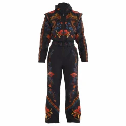 Farm Rio Combinaison Ski Macaw Fibres Recyclées | Noir Discount