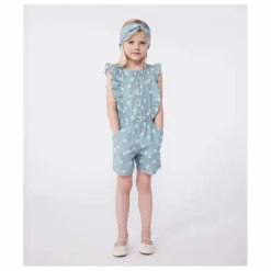 Enfant Petit Bateau Combishort Boncapa Popeline Coton Bio |