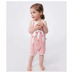 Discount Petit Bateau Combishort Bouri Coton Bio | Rouge