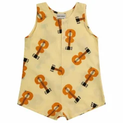 Outlet Bobo Choses Combishort Guitares | Jaune