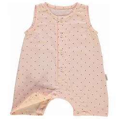 Best Poudre Organic Combishort Poivre Pois Double Gaze de Coton Bio | Rose
